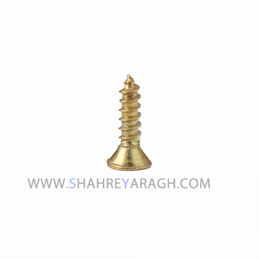 پیچ ریز آنتیک طلایی 8 میل (50عددی)