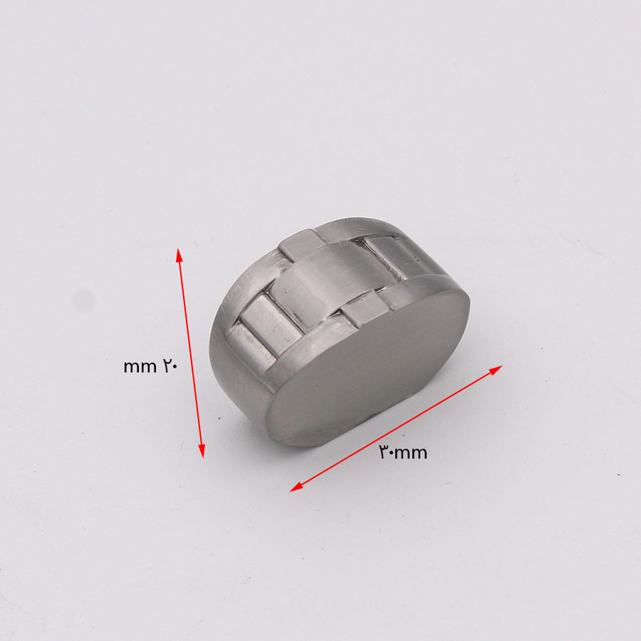 دستگیره کابینت تک پیچ دودی 419 ام اچ اچ
