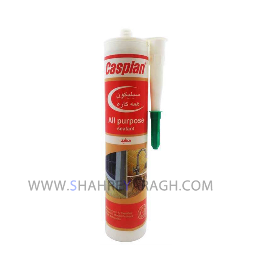چسب آکواریوم سفید کاسپین