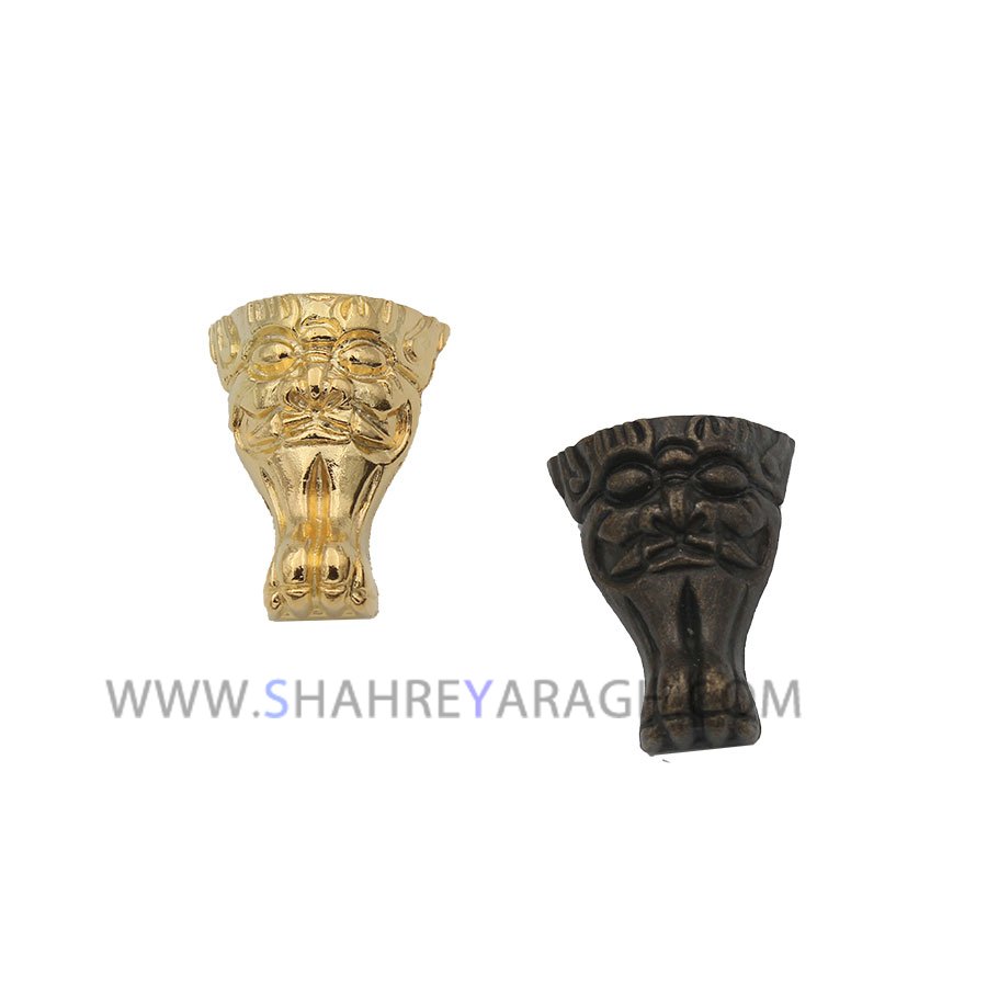 پایه آنتیک سربی آدم زیتونی
