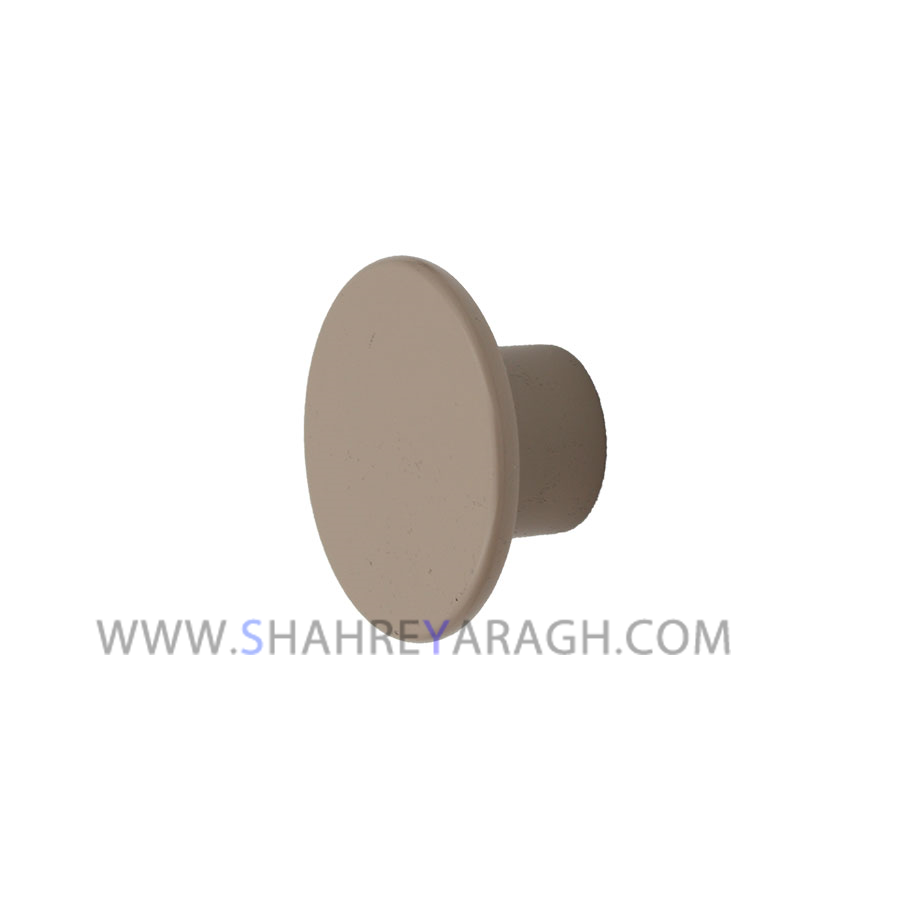 دستگیره کابینت کرم روشن مدل سان تک پیچ زئوس 