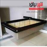 سبد حصیری ریلی داخل کمد لباسABS 90 مشکی
