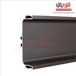 دستگیره متری مخفی قهوه ای پودری افقی یو 4/80 متری فانتونی 