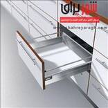 بلوم ریل 50 کیلویی 50 سانت بلند( بدنه طوسی با میل گالری مربعی )