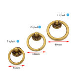 دستگیره کابینت پتینه طلایی 288 - A ملونی