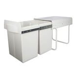 سطل کابینتی دو قلو 9128 ملونی یونیت 40