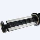 پریز توکار USB قطر 100 ملونی 10008