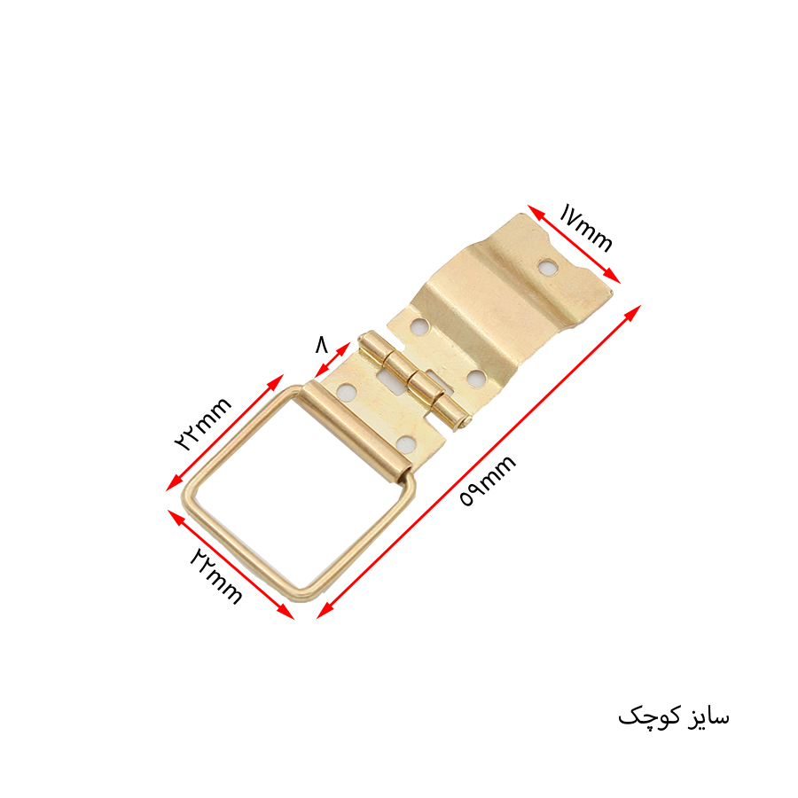 لولا آنتیک حلقه دار کوچک زیتونی