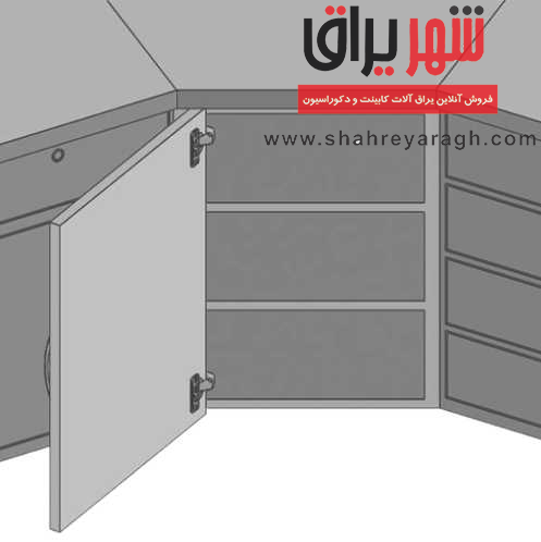 لولا گازور 45 درجه باز