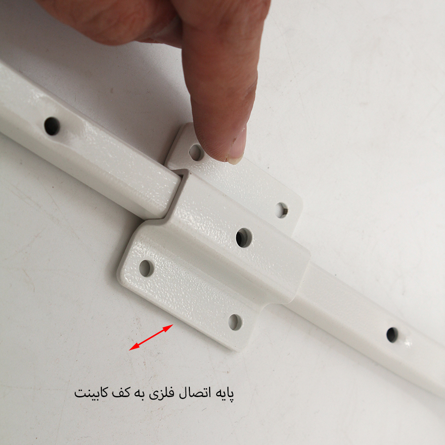 سطل کابینتی تک قلوی زیر سینکی عمق کم آرام بند 20 لیتری ملونی9034