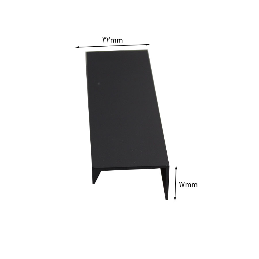دستگیره کابینت تاپ ساید 348 سایز 32 مشکی ملونی