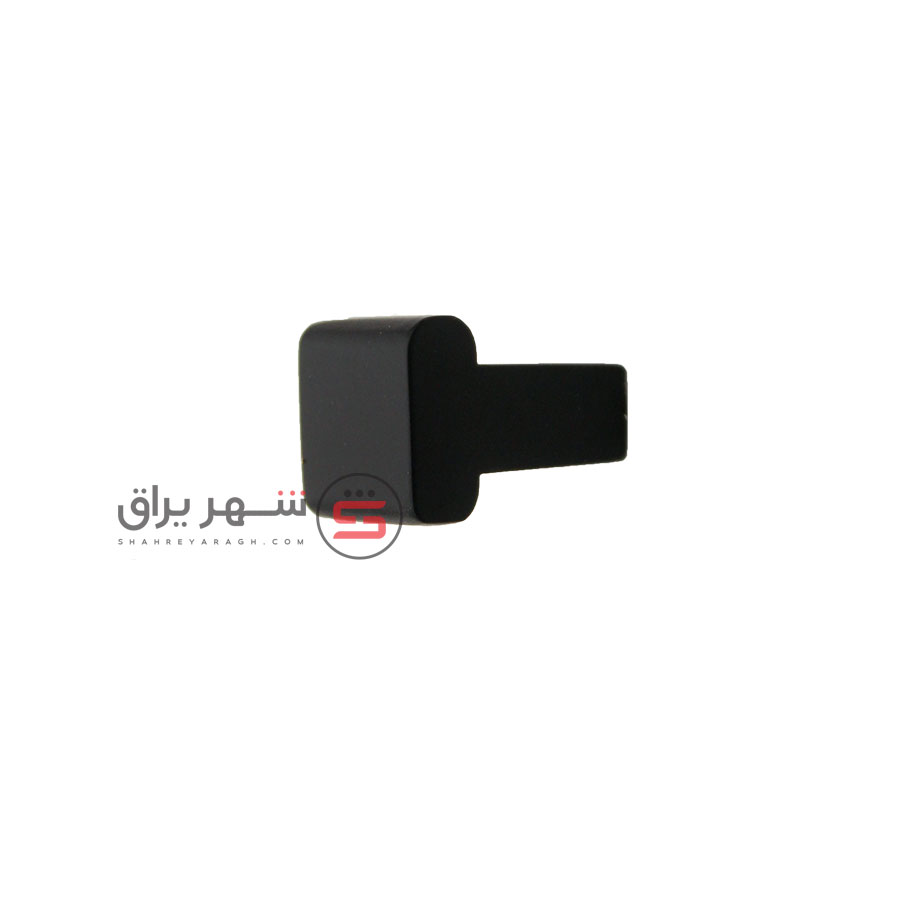 دستگیره کابینت تک پیچ مشکی 330 ملونی