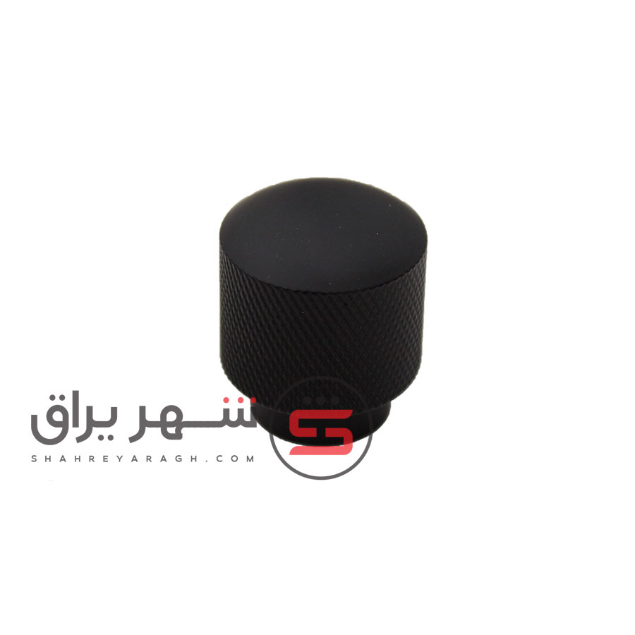 دستگیره کابینت تک پیچ مشکی 336 ملونی