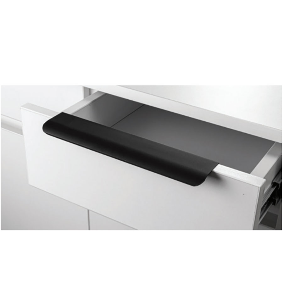 دستگیره کابینت تاپ ساید 396 سایز 64 مشکی مات ملونی