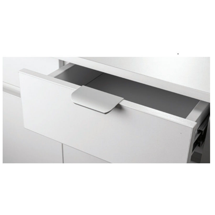 دستگیره کابینت تاپ ساید 396 سایز 64 مشکی مات ملونی