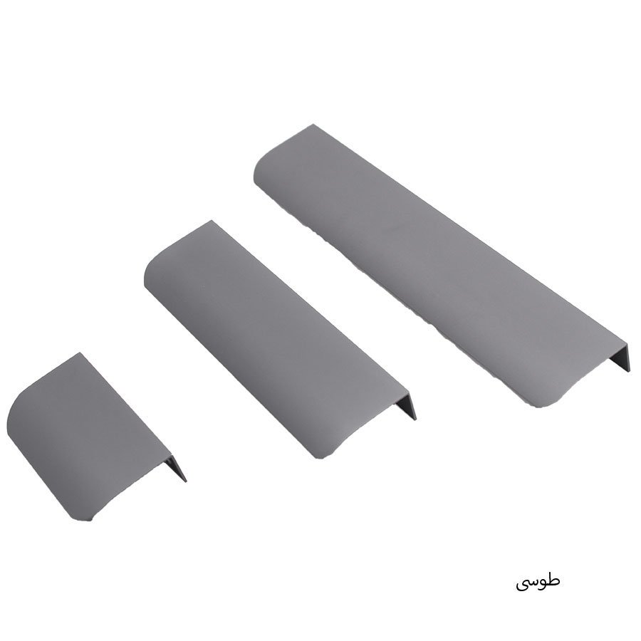 دستگیره کابینت تاپ ساید 396 سایز 64 مشکی مات ملونی