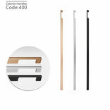 دستگیره کابینت 400 سایز 1000 مشکی