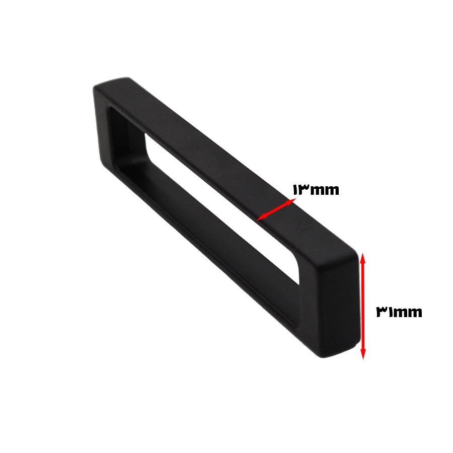 دستگیره کابینت مشکی مدل اربیت سایز 192 زئوس