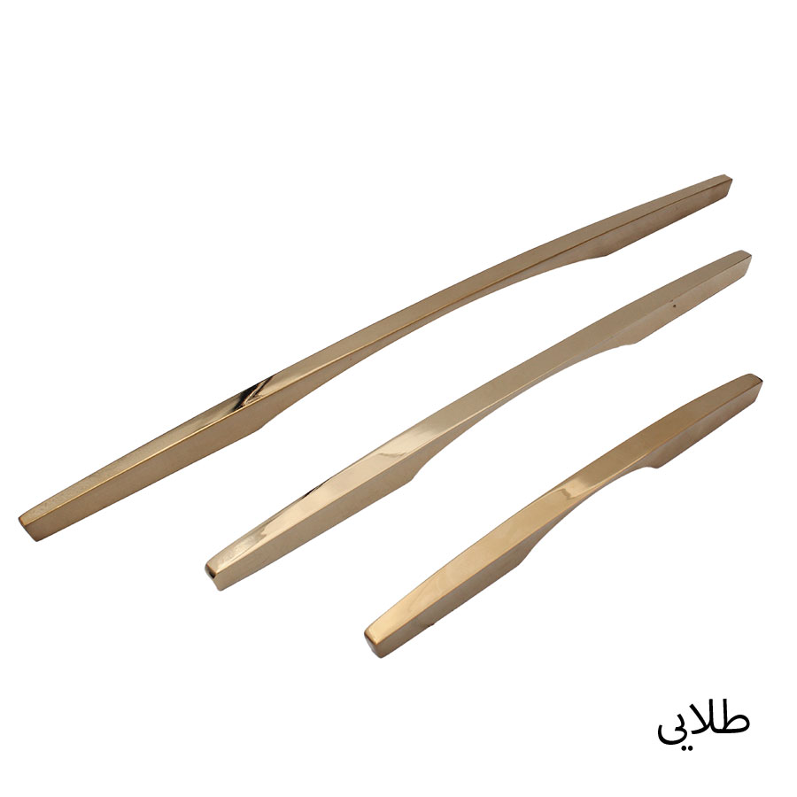 دستگیره کابینت C27 سایز 160/192طلایی براق