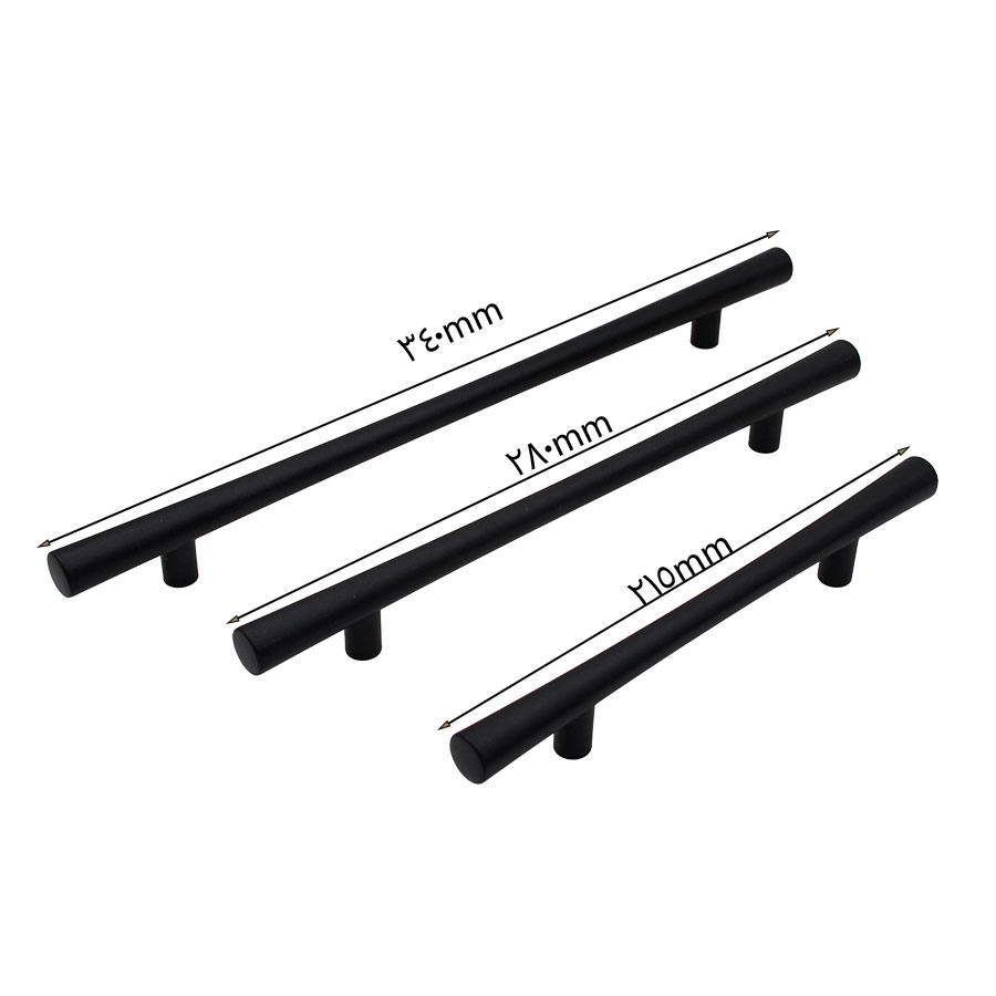 دستگیره کابینت C36 سایز 128مشکی