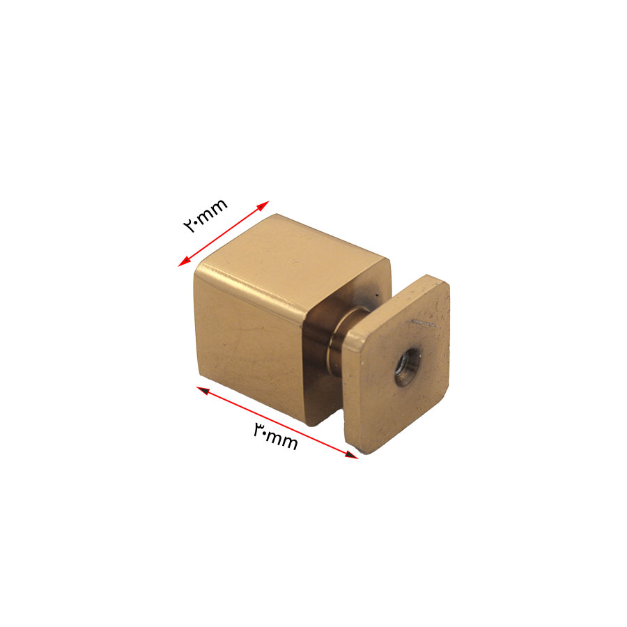 دستگیره کابینت GL8200 تک پیچ مشکی