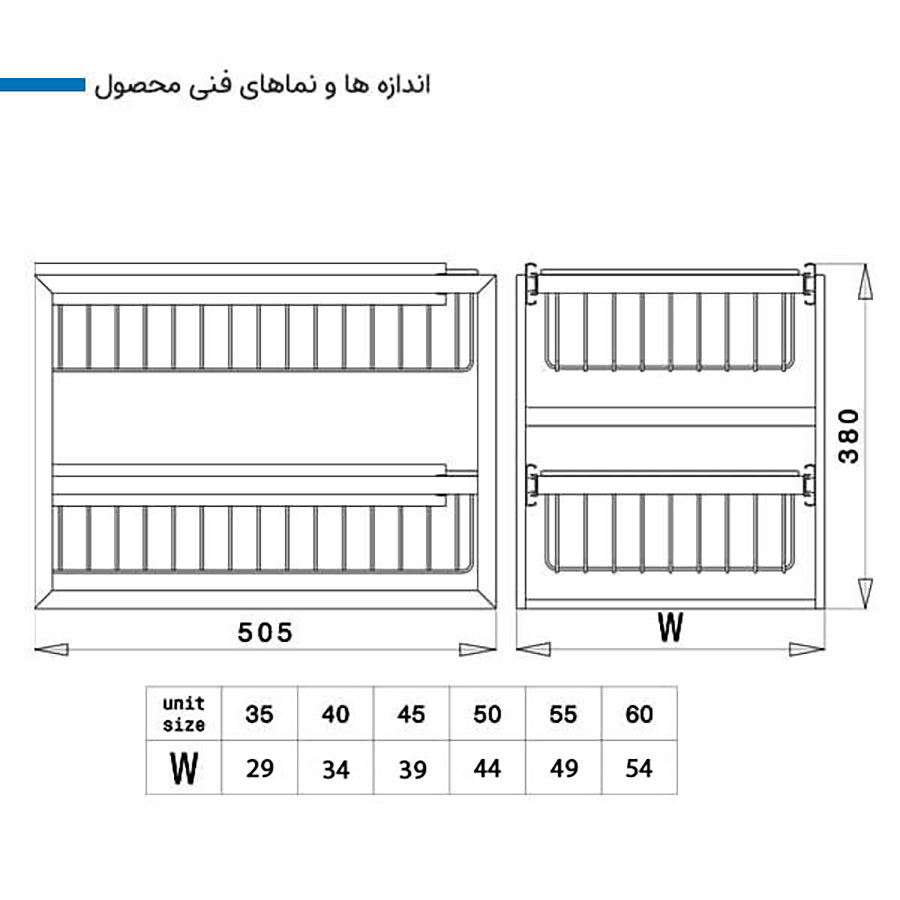 سوپر چندمنظوره هومان یونیت 50 دوطبقه آدلان