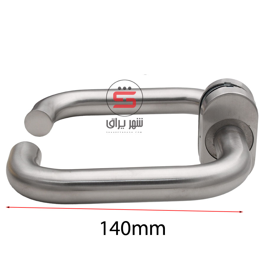 دستگیره دو تیکه بیضی استیل بیمارستان