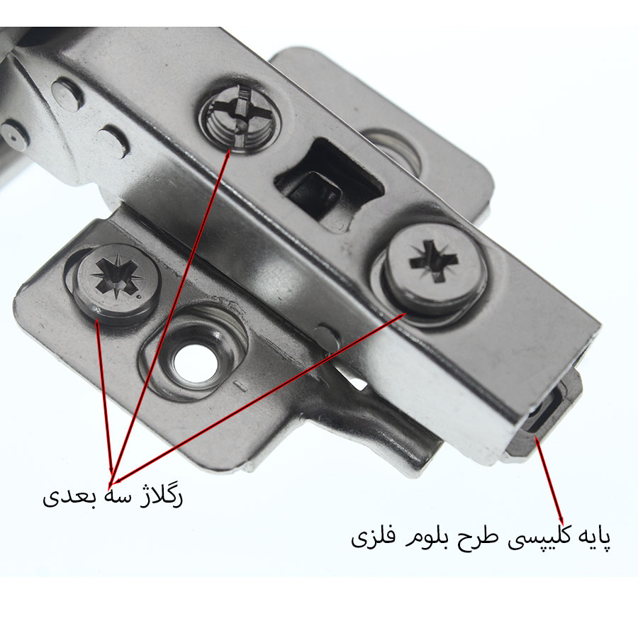 لولا گازور آرام بند برای درب های 18-32 میل بدنه 18-32 میل ملونی 4033