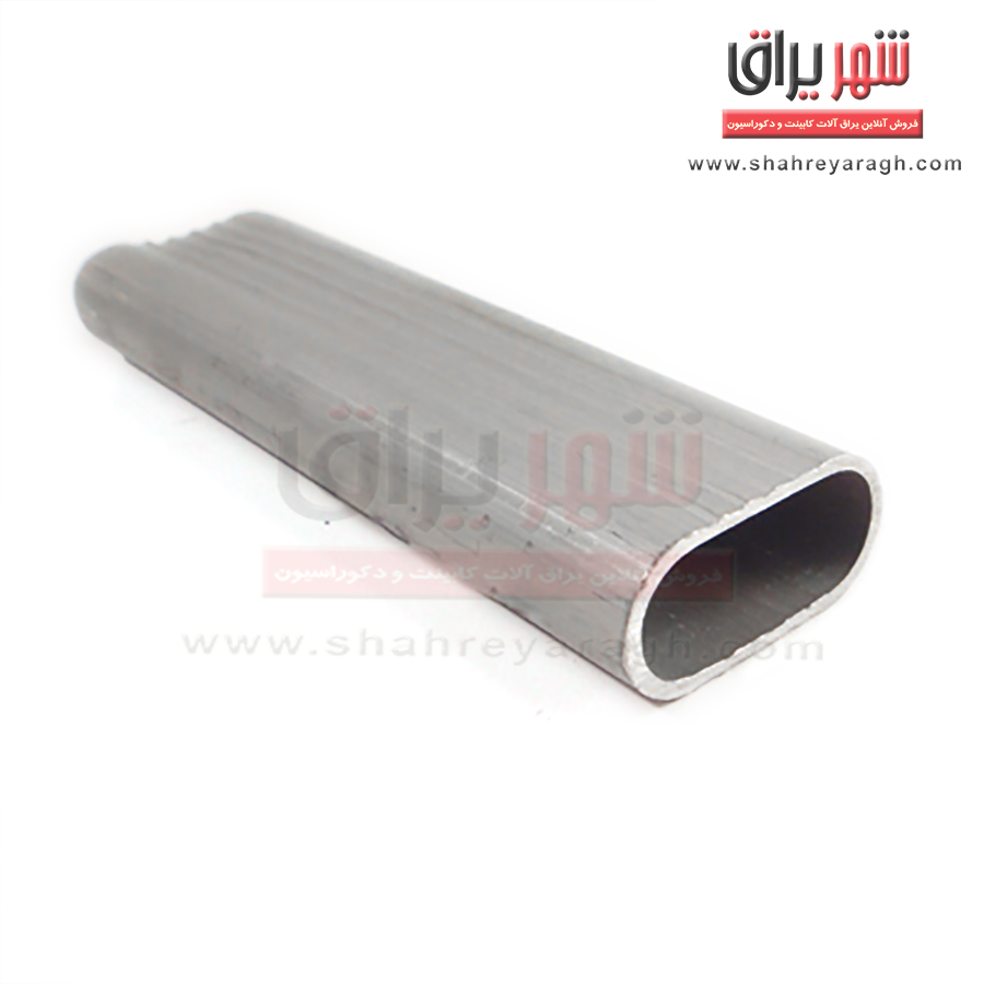 لوله رگال لباس بیضی قطر 16 آلمینیوم (3متر)