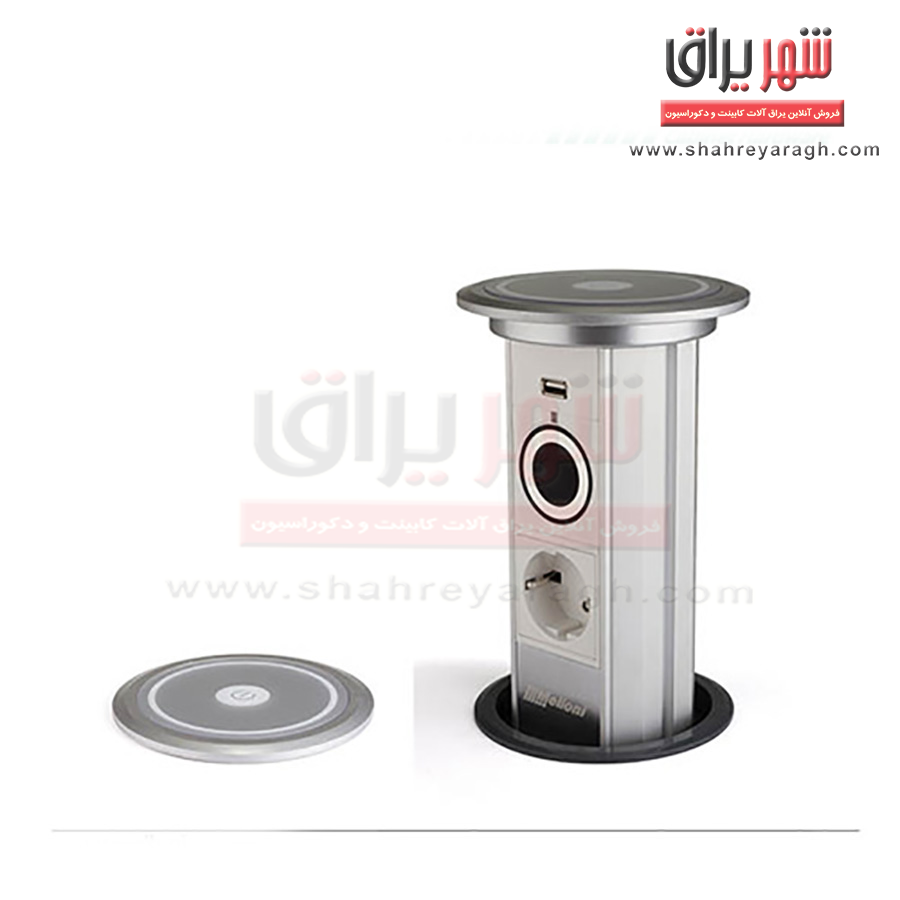 پریز توکار برقی یو اس بی دار N361