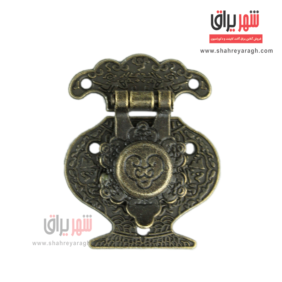 چفت آنتیک دکمه ای کوچک