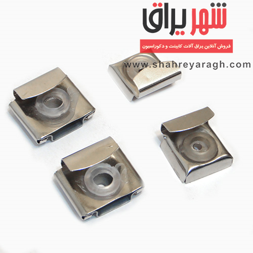 بست آینه فنردار (یک دست)