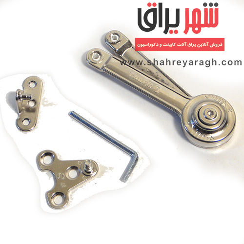 جک ساعتی صامت (پروفیل درب شیشه ای)