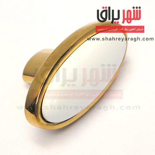 دستگیره کابینت 158 تک پیچ طلایی