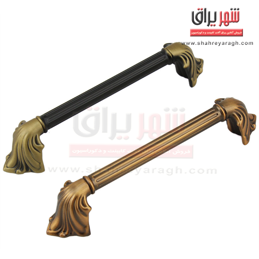 دستگیره کابینت ال 213 سایز 96 زیتونی