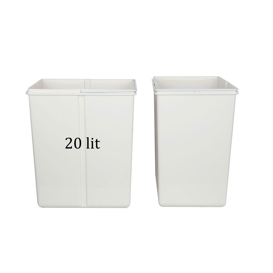سطل کابینتی دو قلو 9128 ملونی یونیت 40