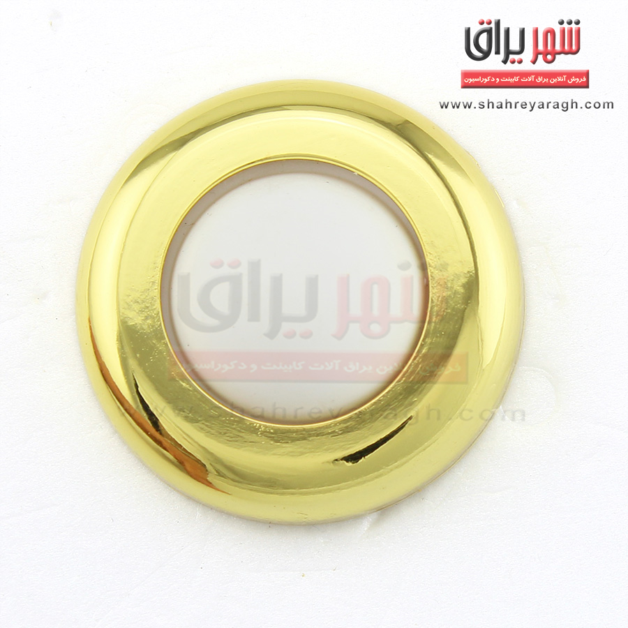 ضربه گیر پشت درب گرد 327 طلایی