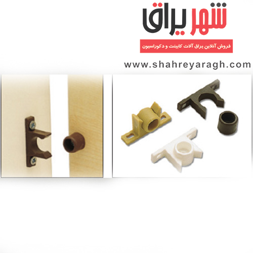 غلطک پلاستیکی سفید(50عددی)