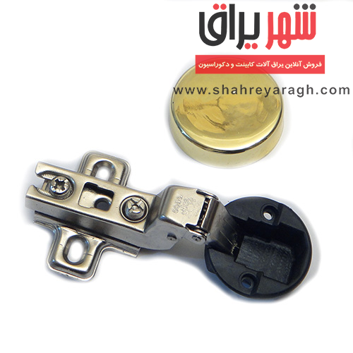 لولا گازور 35 شیشه توکار دکو (پولک طلایی)