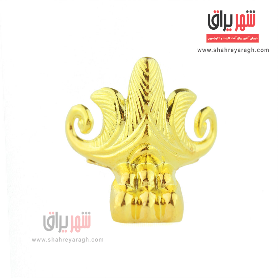 پایه آنتیک سربی فری طلایی