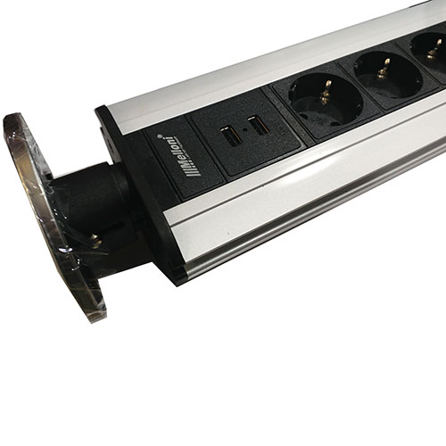 پریز توکار USB قطر 100 ملونی 10008
