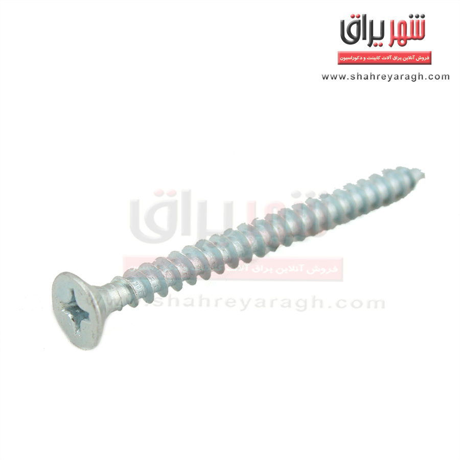 پیچ چوب 7 سانت چهارسو خارجی درجه یک (200 عددی)