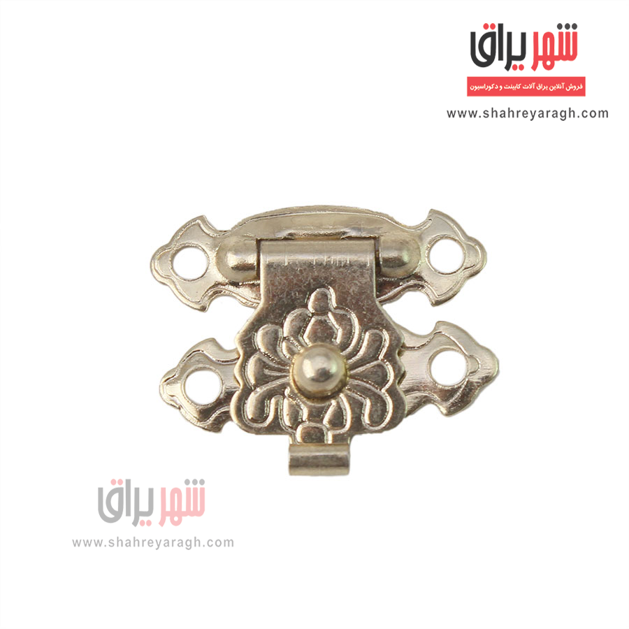 چفت آنتیک قرآنی ریز طلایی
