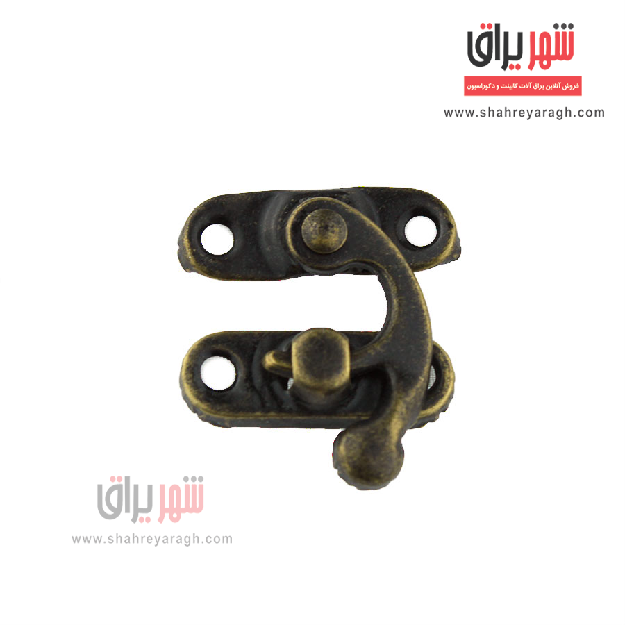 چفت آنتیک کلنگی کوچک زیتونی