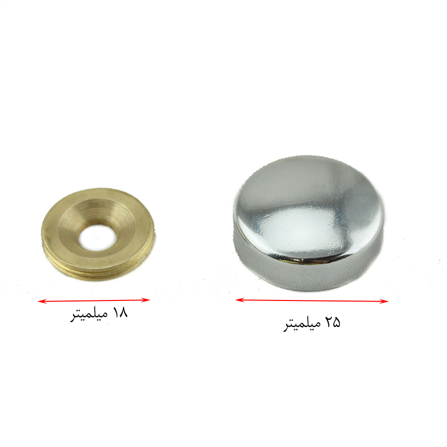 گل پیچ فلزی 2/5 سانت