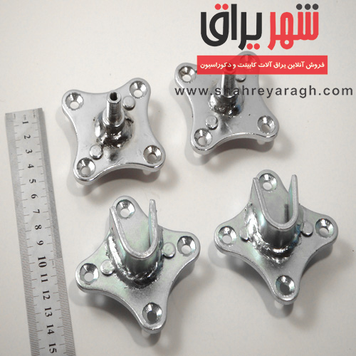 یراق جک تخت کمجا (یک دست 4عددی)