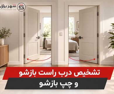  تشخیص درب راست بازشو و چپ بازشو | شهر یراق